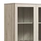 Walker Edison Logan 68" Storage Cabinet in Birch, , large