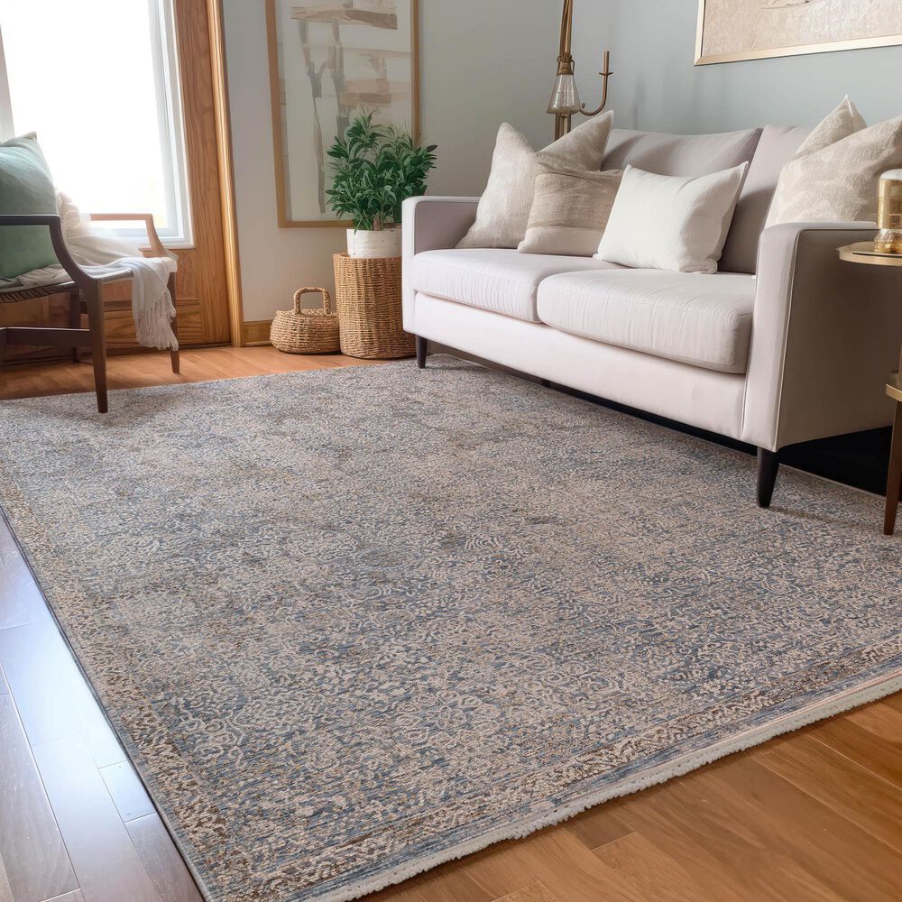 Dalyn Rug Company Vienna VI5 7&#39;10&quot; x 10&#39; Denim Area Rug, , large