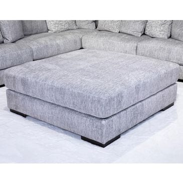 Signature Design by Ashley Regent Park Oversized Accent Ottoman in Pewter, , large