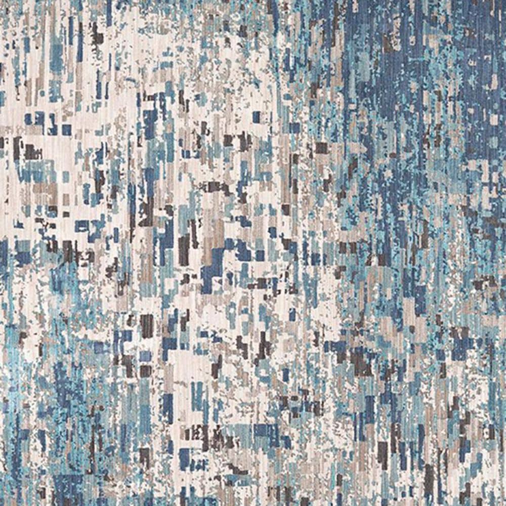 Drew and Jonathan Home Expressions Precipice 91676-50137 2&#39; x 3&#39; Lagoon Scatter Rug, , large
