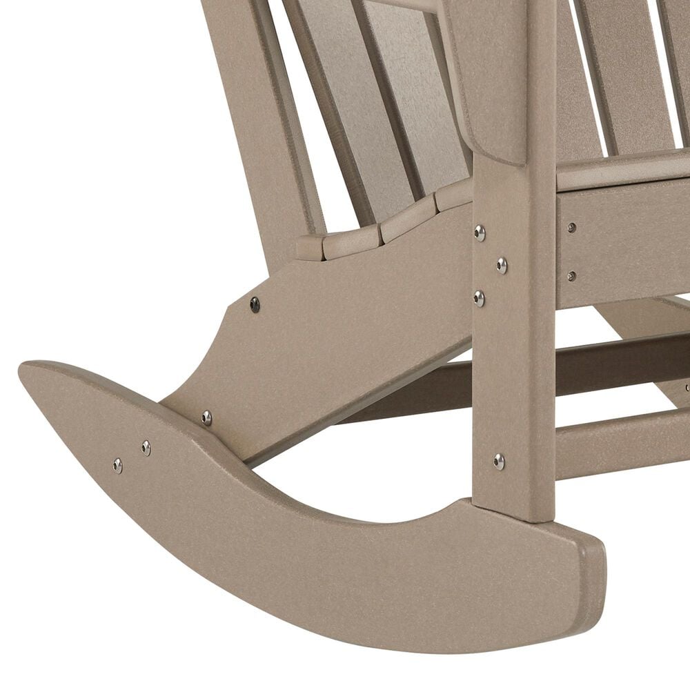 Signature Design by Ashley Sundown Treasure Patio Rocking Chair in Driftwood, , large