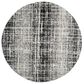 Safavieh Adirondack ADR116B 6" Round Ivory and Black Area Rug, , large