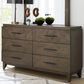 Urban Home Broderick 6-Drawer Dresser in Wild Oats Brown, , large