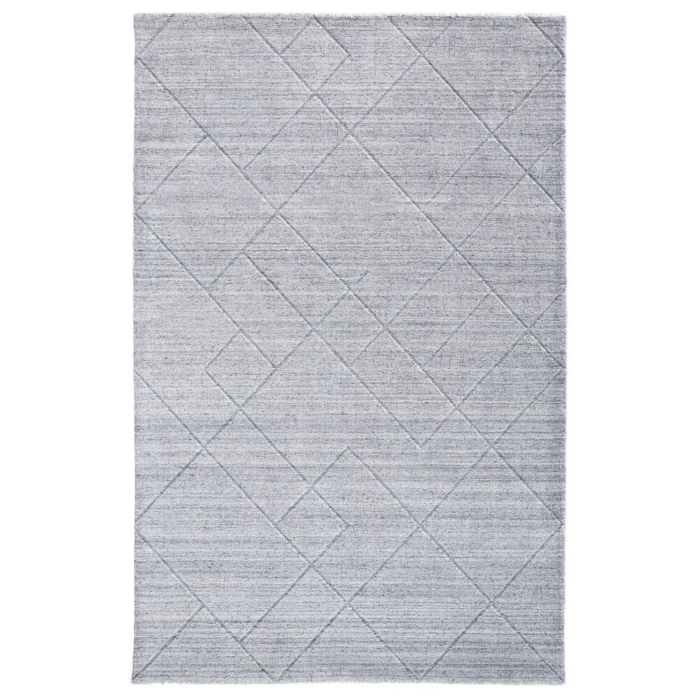 Feizy Rugs Redford 5" x 8" Blue and Gray Area Rug, , large