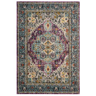 Safavieh Monaco MNC251L-28 2"2" x 8" Violet/Light Blue Runner, , large