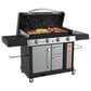 Blackstone 36" Griddle Cooking Station with Cabinets in Stainless Steel and Black, , large