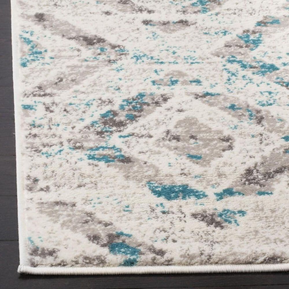 Safavieh Skyler SKY190D 4&#39; Square Ivory and Blue Area Rug, , large