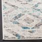 Safavieh Skyler SKY190D 4" Square Ivory and Blue Area Rug, , large