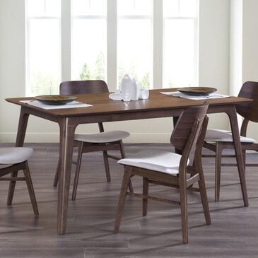 New Heritage Design Oscar Dining Table in Natural Walnut - Table Only, , large