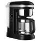 KitchenAid 12 Cup Drip Coffee Maker with Programmable Warming Plate in Onyx Black, , large