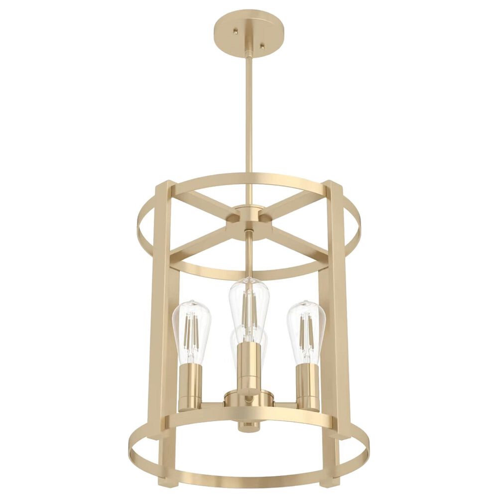 Hunter Astwood 16&quot; 4-Light Chandelier in Alturas Gold, , large