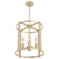 Hunter Astwood 16" 4-Light Chandelier in Alturas Gold, , large