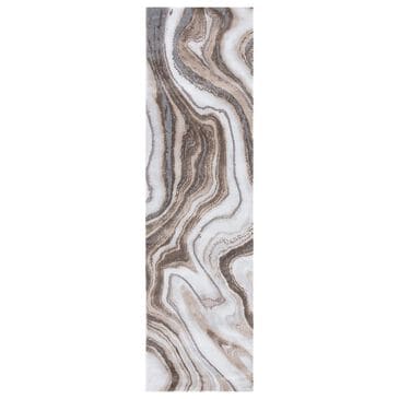 Safavieh Craft 2"3" x 10" Gold and Grey Runner, , large