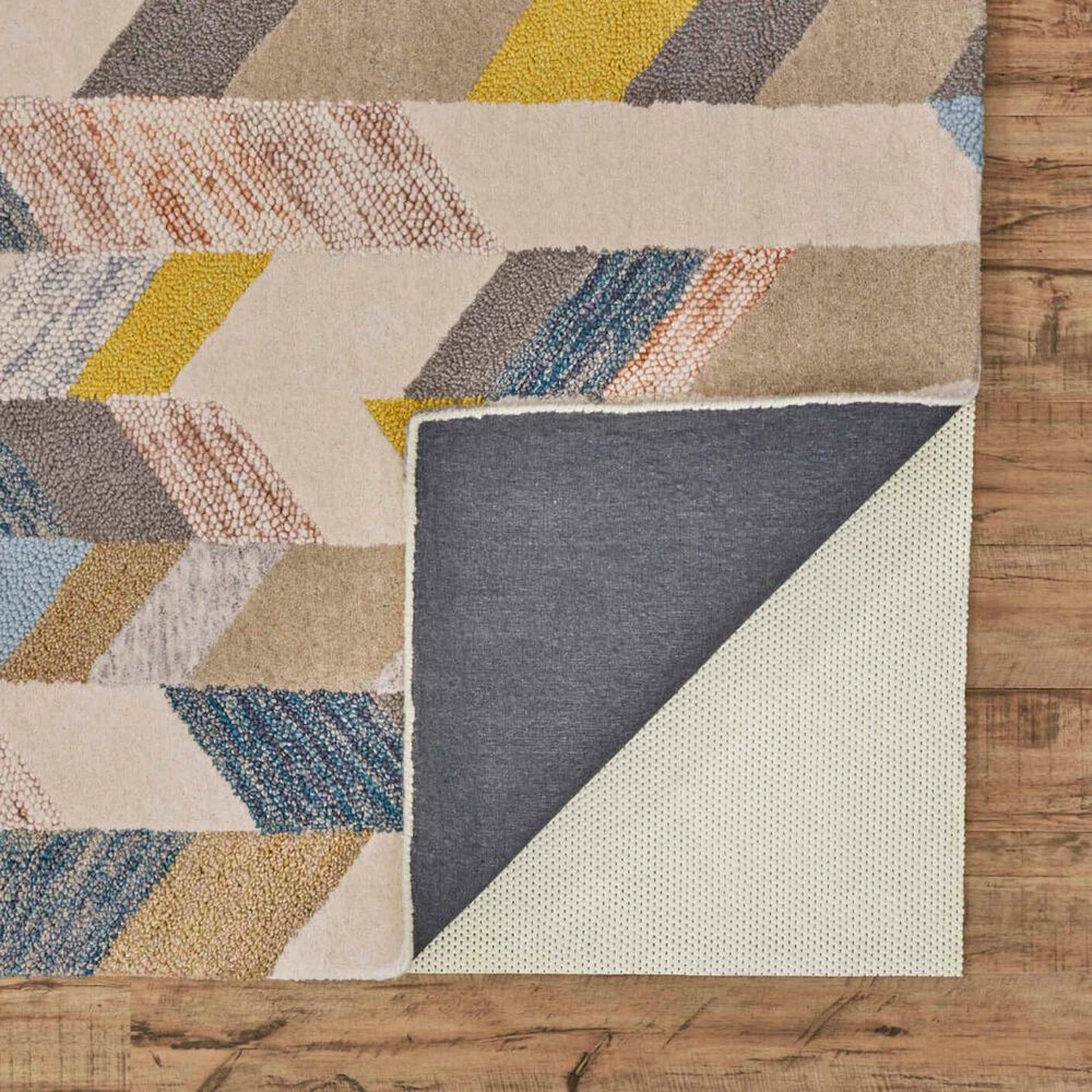 Feizy Rugs Arazad 2&#39; x 3&#39; Gray and Gold Area Rug, , large