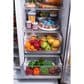 LG 27.1 Cu. Ft. Side-by-Side Refrigerator in Black Stainless Steel, , large