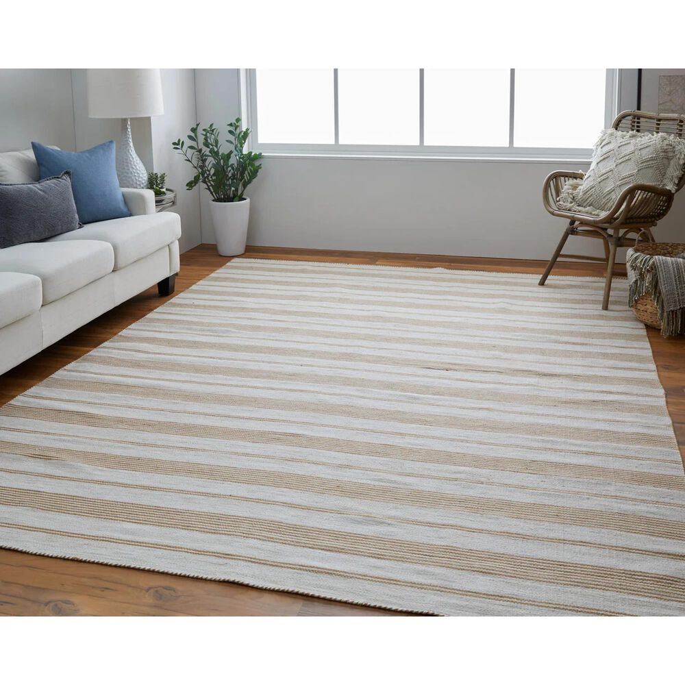 Feizy Rugs Duprine 4&#39; x 6&#39; Camel Area Rug, , large