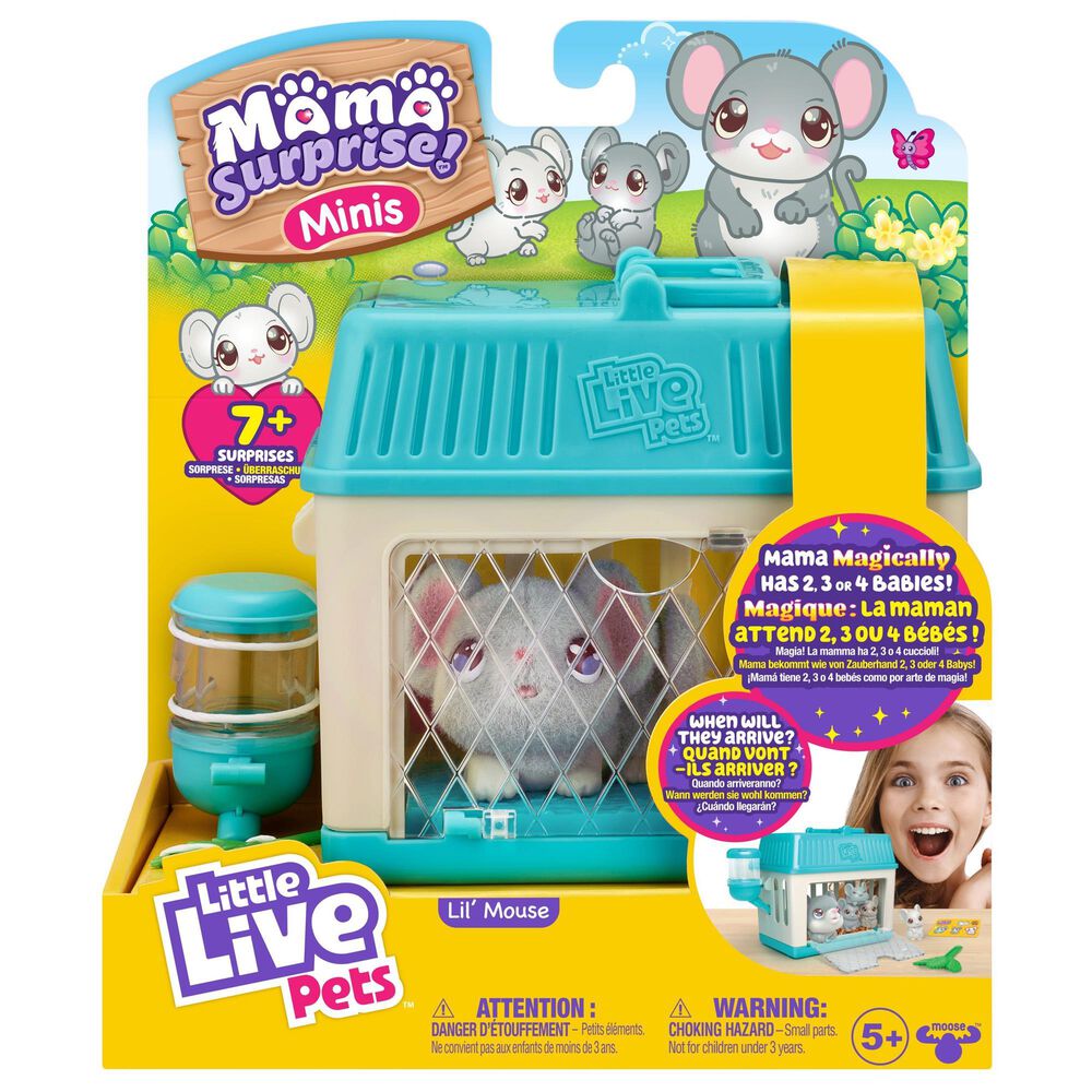 Little Live Pets Lil&#39; Mouse with 7+ Surprises, , large