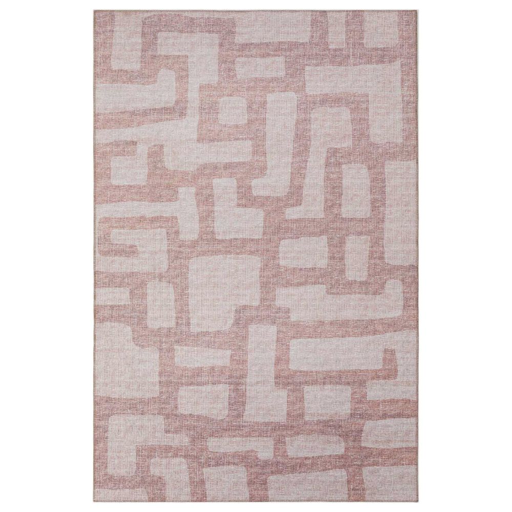 Dalyn Rug Company Sedona Geometric 9" x 12" Taupe Indoor/Outdoor Area Performance Rug, , large