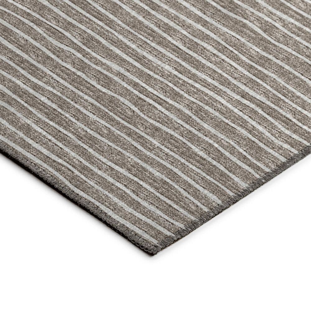 Dalyn Rug Company Laidley 2&#39;3&quot; x 7&#39;6&quot; Taupe Indoor/Outdoor Runner, , large