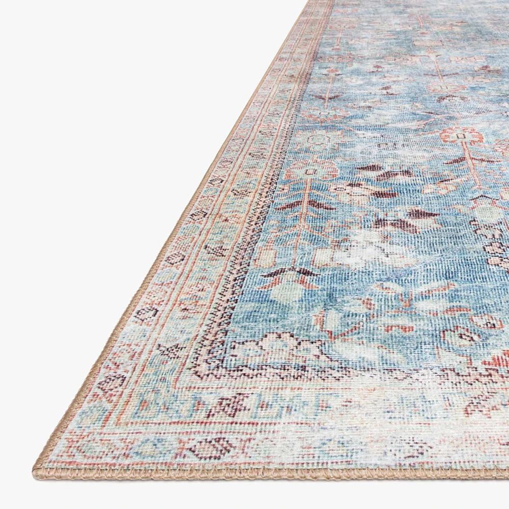 Loloi II Wynter WYN-06 7&#39;6&quot; x 9&#39;6&quot; Teal/Multi Area Rug, , large