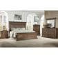 New Heritage Design Mar Vista 3 Piece Queen Bedroom Set in Brushed Walnut, , large