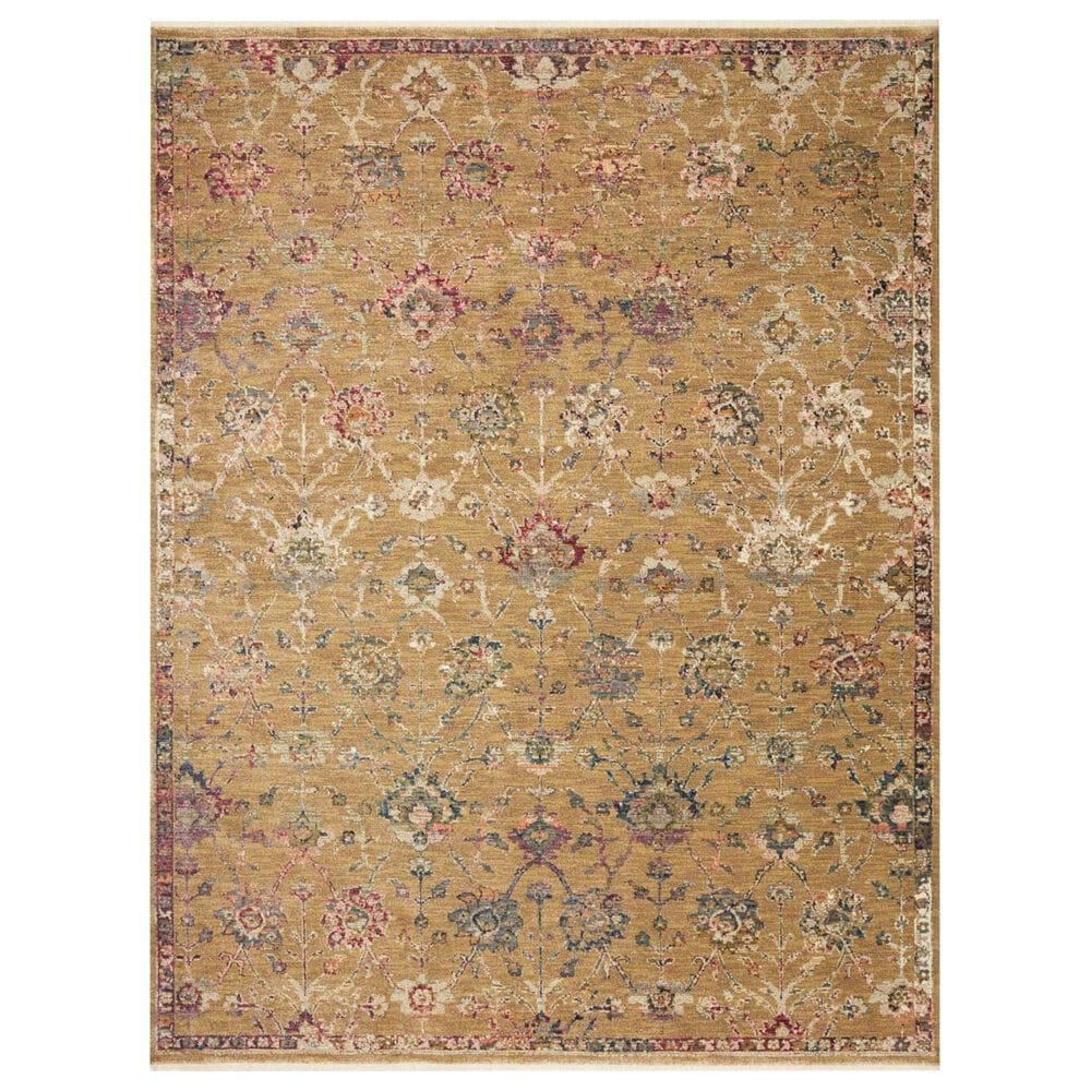 Loloi Giada GIA-05 3"7" x 5"7" Gold Area Rug, , large