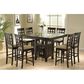 Pacific Landing Counter Height Dining Table with Storage Pedestal Base - Table Only, , large