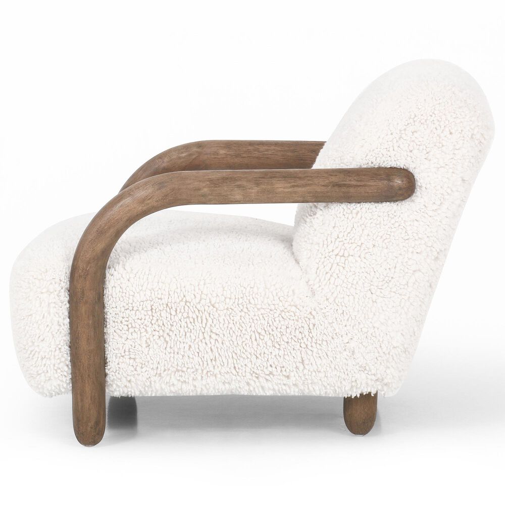 Four Hands Aniston Chair in Andes Natural, , large