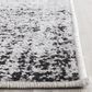 Safavieh Adirondack ADR116A 3" x 5" Silver and Black Area Rug, , large