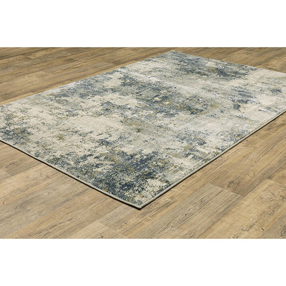 Oriental Weavers Branson 5&#39;3&quot; x 7&#39;3&quot; Beige and Blue Area Rug, , large