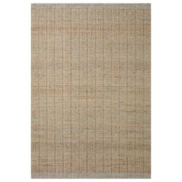 Loloi Cornwall 11"6" x 15" Light Grey and Natural Area Rug, , large