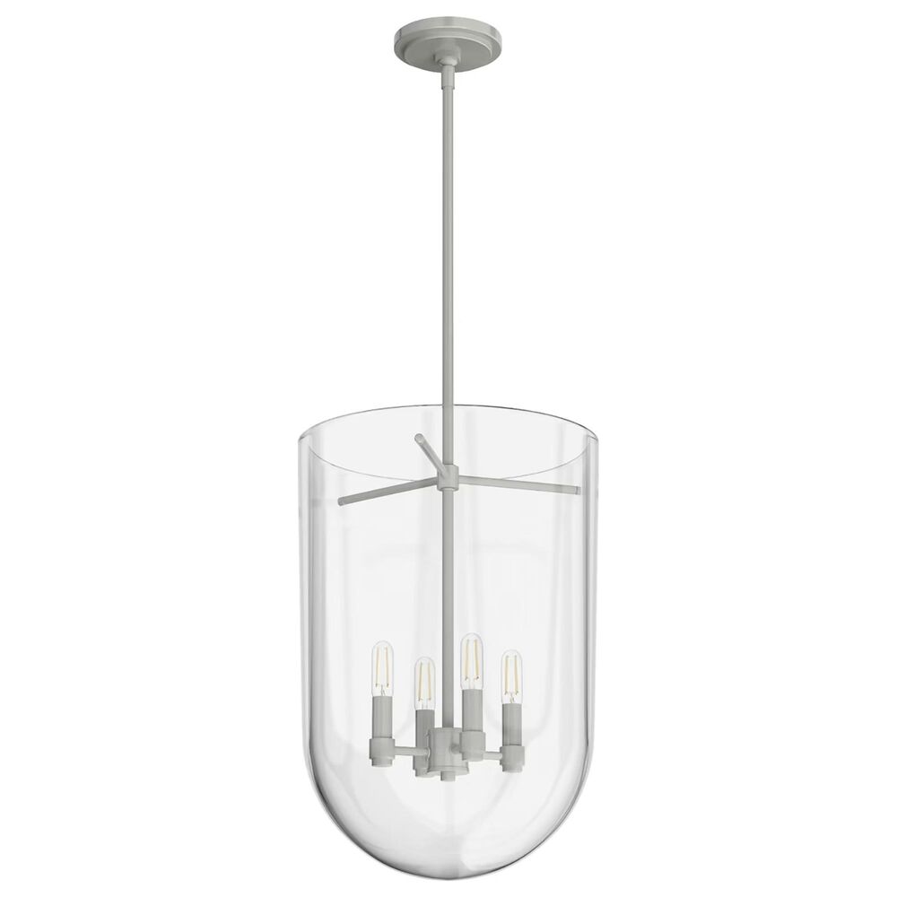 Hunter Sacha 4-Light Pendant in Brushed Nickel, , large