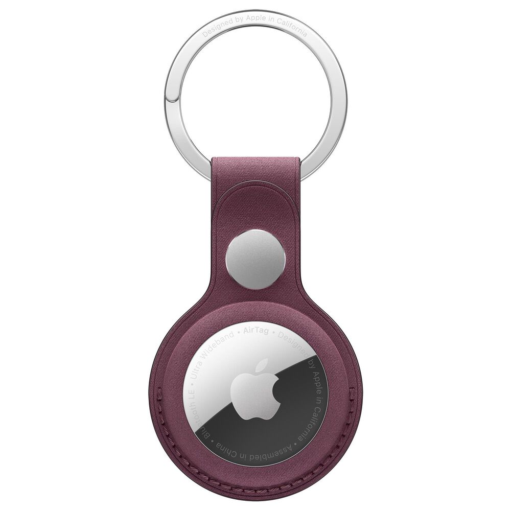 Apple AirTag FineWoven Key Ring - Mulberry, , large