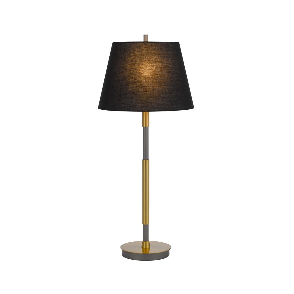 Cal Lighting Ciudad 2 Tone Table Lamp AB, , large