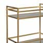Signature Design by Ashley Kailman Bar Cart in Gold, , large
