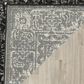 Safavieh Evoke EVK270K-5 5"1" x 7"6" Charcoal/Ivory Area Rug, , large