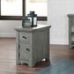 Martin Svensson Home Beach House Chairside with Power Source in Dove Grey, , large