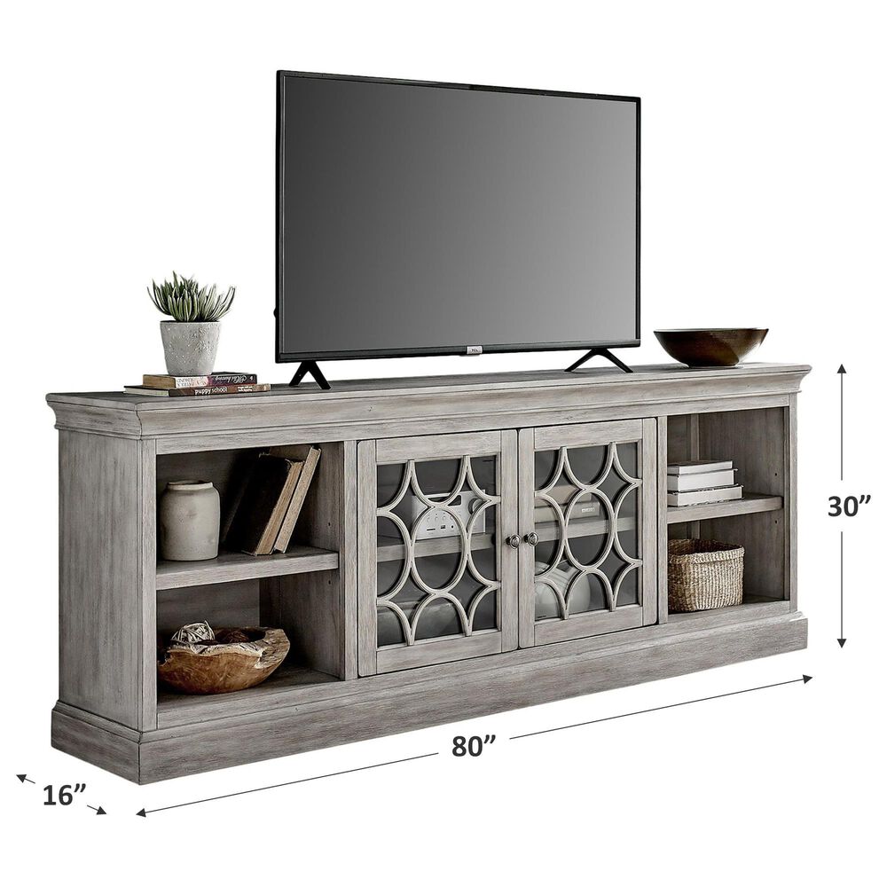 Wycliff Bay Felicity 80&quot; TV Console in Gray, , large