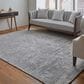 Feizy Rugs Eastfield 6989F 3" x 5" Dark Gray Area Rug, , large