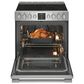 Frigidaire 30" Freestanding Front Control Electric Range with Air Fry in Stainless Steel, , large