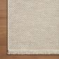 Amber Lewis x Loloi Malibu MAB-05 2"3" x 3"9" Ivory and Dove Indoor/Outdoor Area Rug, , large