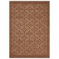 Chris Loves Julia x Loloi Judy 5" x 7"6" Natural and Spice Area Rug, , large