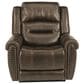 Flexsteel Oscar Power Lift Recliner with Power Lumbar and Headrest in Brown, , large