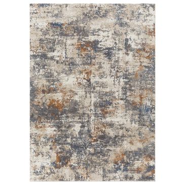 Surya Tuscany TUS-2325 8"10" x 12"1" Gray, Blue and Camel Area Rug, , large