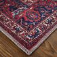 Feizy Rugs Rawlins 39HDF 3"11" x 6" Red and Navy Area Rug, , large