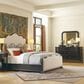 Hooker Furniture Charleston 3-Piece King Upholstered Bedroom Set in Black Cherry, , large