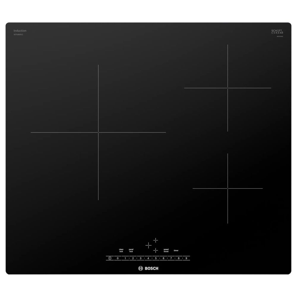 Bosch 24" Induction Cooktop, 500 Series, Black, Frameless, , large