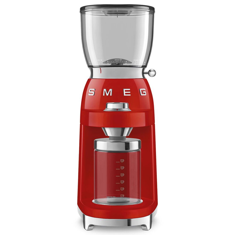 Smeg Retro Coffee Grinder, Red, , large