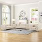 Morden Fort Sofa and Loveseat with Deep Button Tufted Set in Beige Velvet, , large