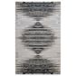 Feizy Rugs Micah 39LRF 12" x 18" Black and Silver Area Rug, , large